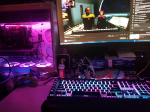 Susan Strong in a typical "home" configuration.